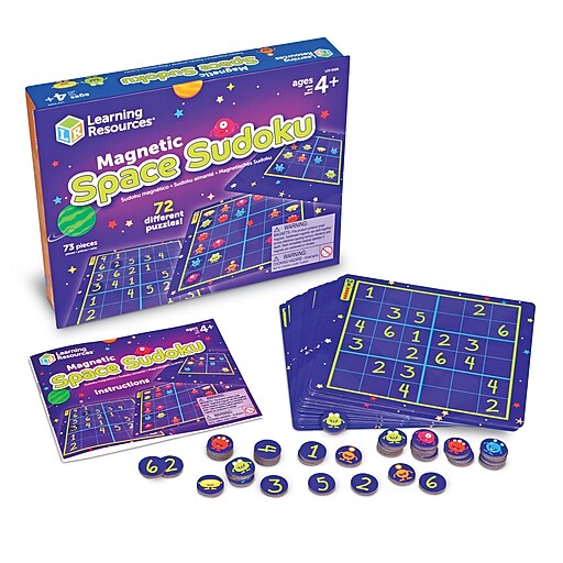 Learning Resources Magnetic Space Sudoku (LER9320) | Staples