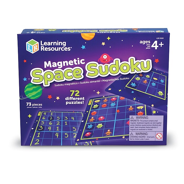 Learning Resources Magnetic Space Sudoku (LER9320) | Staples