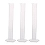 Supertek Measuring Cylinder with Hexagonal Base, 1000ml, Clear Polypropylene, Pack of 3 (SKFCH1081510)~#|#~sp167909151_sc7