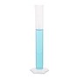 Supertek Measuring Cylinder with Hexagonal Base, 100ml, Clear Polypropylene, Pack of 2 (SKFCH108155)~#|#~sp167909155_sc7