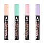 Marvy Uchida Bistro Chalk Markers, Broad Tip, Assorted Colors, 4/Pack, 2 Packs/Bundle (UCH4804P-2)~#|#~sp167909303_sc7