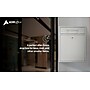 AdirOffice Steel Large Wall Mounted Drop Box Interoffice Mailbox, Key Lock, White (631-04-WHI)~#|#~sp167909463_sc7