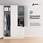 AdirOffice Black Steel Drop Bin Depository Safe With Digital Lock, 1.1 cu. ft., (670-200-BLK)~#|#~sp167909505_sc7