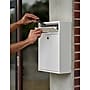 AdirOffice Wall-Mounted Steel Key Lock Drop Box Interoffice Mailbox, White (631-05-WHI)~#|#~sp167909538_sc7