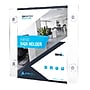 AdirOffice Window Sign Holder, 8.5" x 11", Vertical/Horizontal, Side Loading, Clear Acrylic, 6/Pack (639-8511-WSH-6)~#|#~sp167909640_sc7