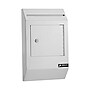 AdirOffice Steel Drop Box Mailbox with Key Lock, 0.37 cu. ft. (631-13-WHI)~#|#~sp167909753_sc7