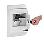 AdirOffice Steel Drop Box Mailbox with Key Lock, 0.37 cu. ft. (631-13-WHI)~#|#~sp167909754_sc7