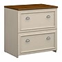 Bush Furniture Fairview Lateral File Cabinet, Antique White/Tea Maple (WC53281-03)~#|#~sp168011312_sc7