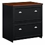 Bush Furniture Fairview Lateral File Cabinet, Antique Black/Hansen Cherry (WC53981-03)~#|#~sp168011435_sc7