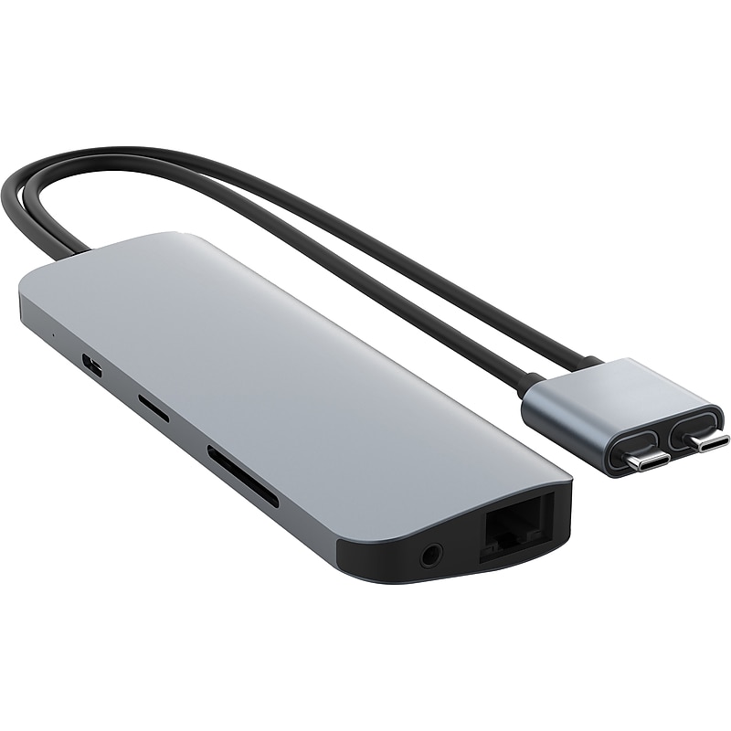 Hyper Products VIPER 10-Port USB-C Hub, Space Gray (HD392-GRAY) image 1