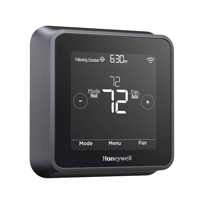 Honeywell Home Lyric T5 WiFi Smart Thermostat, Black/Gray (RCHT8610WF2006/W) image 1