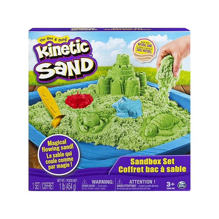 Spin Master Kinetic Sand Sandbox Set (6024039) | Staples