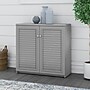 Bush Furniture Fairview 30" Small Storage Cabinet with 3 Shelves, Cape Cod Gray (WC53596-03)~#|#~sp168353558_sc7