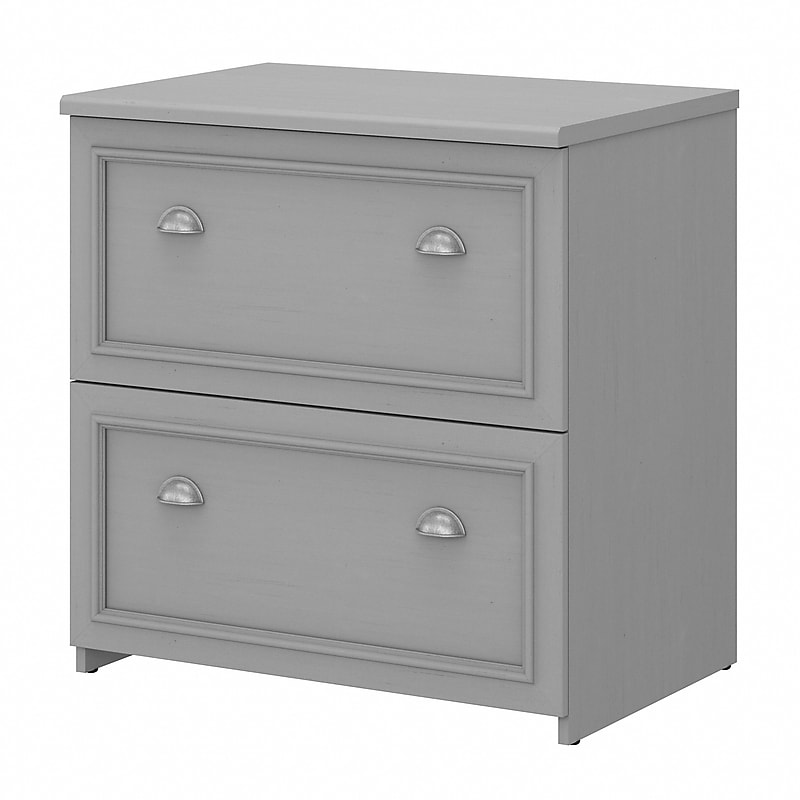 Bush Furniture Fairview 2 Drawer Lateral File Cabinet, Cape Cod Gray, (WC53581-03) image 1