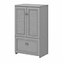 Bush Furniture Fairview 42" Storage Cabinet with 3 Shelves, Cape Cod Gray (WC53580-03)~#|#~sp168353642_sc7