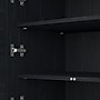 Bush Furniture Fairview 42"H Storage Cabinet with 3 Shelves, Antique Black/Hansen Cherry (WC53980-03)~#|#~sp168353671_sc7