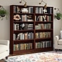 Bush Furniture Universal 72"H 5-Shelf Bookcase with Adjustable Shelves, Vogue Cherry, 2/Set (UB003VC)~#|#~sp168357385_sc7