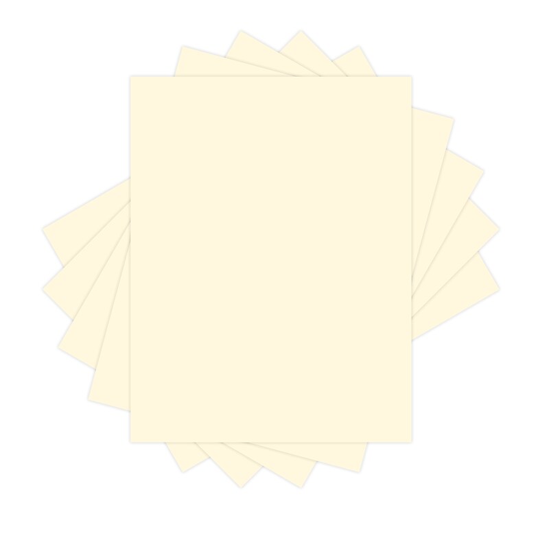 Xerox Vitality 30% Recycled Multipurpose Paper, 20 lbs., 8.5" x 11", Ivory, 500 Sheets/Ream (3R11056) image 1