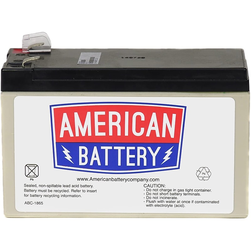 ABC RBC17 UPS Replacement Battery, Black (RBC17-ABC) image 1
