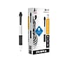 Zebra Sarasa Dry X20+ Retractable Gel Pen, Medium Point, 0.7mm, Black Ink, Dozen (41610)~#|#~sp168452626_sc7
