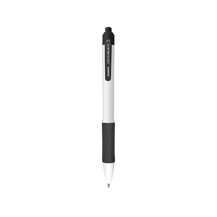 SarasA Zebra Sarasa Dry X20+ Retractable Gel Pen, Medium Point, 0.7mm