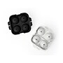 DM Merchandising Krumbs Kitchen Elements Collection Silicone Sphere Ice Trays, Marble/Black, 12/Display (KKELIT12)~#|#~sp168452782_sc7