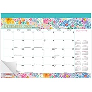 2022-2023 Plato Bonnie Marcus 10" x 14" Monthly Desk Pad Calendar (9781975450267)