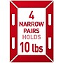 Command Narrow Picture Hanging Strips Value Pack, White, 12 Strips/Pack (17207-12ES)~#|#~sp168455097_sc7