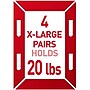 Command X-Large Picture Hanging Strips, White, 4 Strips/Pack (17217-ES)~#|#~sp168455105_sc7