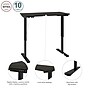 Bestar Universel 24" x 48" Standing Desk, Deep Grey (65857-32)~#|#~sp168526624_sc7