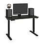 Bestar Universel 24" x 48" Standing Desk, Deep Grey (65857-32)~#|#~sp168526682_sc7