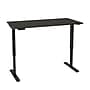 Bestar Universel 60"W Electric Height Adjustable Desk, Deep Grey (65867-32)~#|#~sp168526694_sc7