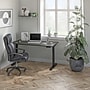 Bestar Universel 60"W Electric Height Adjustable Desk, Deep Grey (65867-32)~#|#~sp168526696_sc7