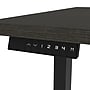 Bestar Universel 60"W Electric Height Adjustable Desk, Deep Grey (65867-32)~#|#~sp168526697_sc7