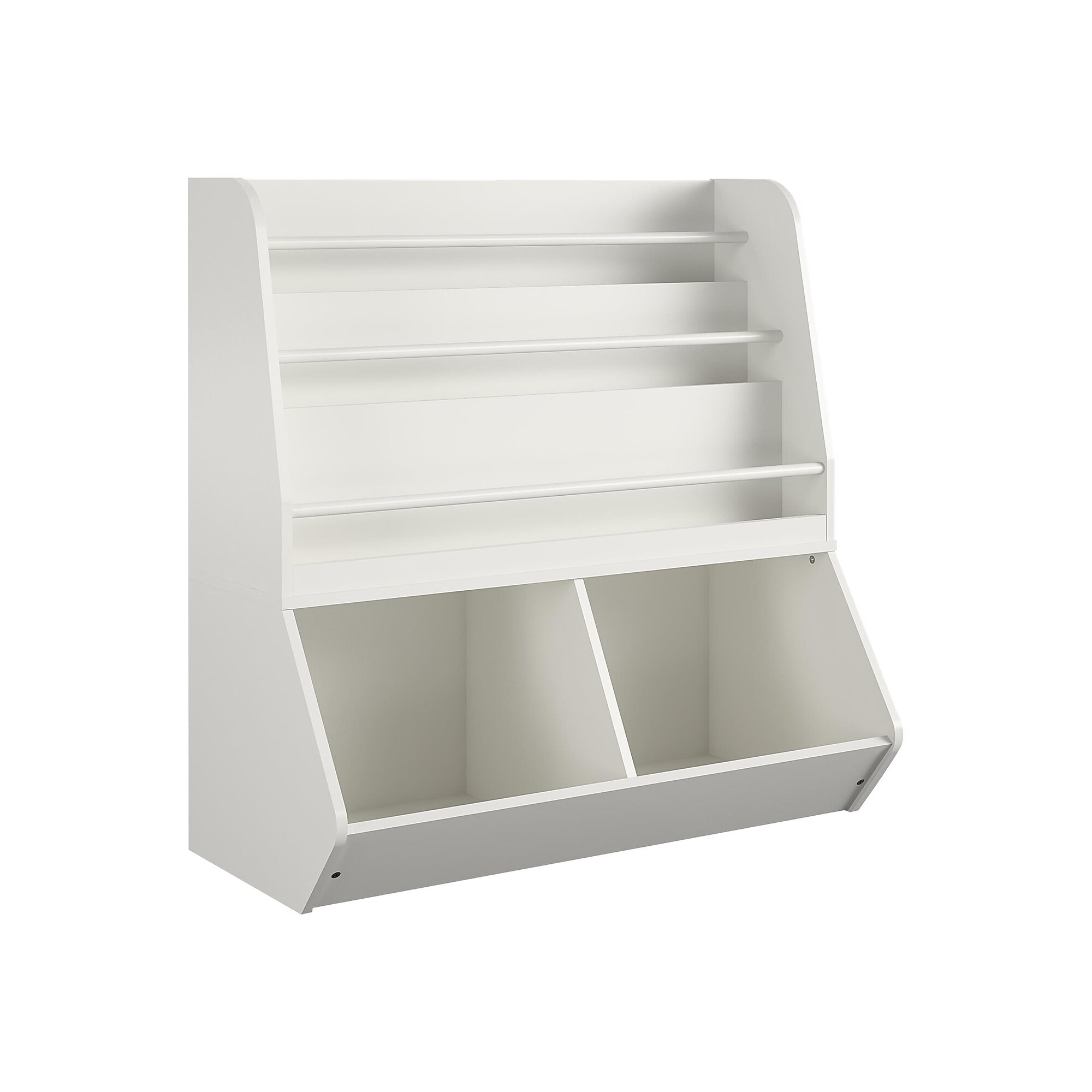 Ameriwood Tyler 36″H 5-Shelf Bookcase, White Particle Board (4947013COM) Sansujyuku sansujyuku.com