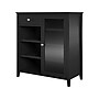 Ameriwood Tuxedo 34.9" Bar Cabinet with 7 Shelves, Black (3969872COM)~#|#~sp168531580_sc7