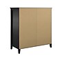 Ameriwood Tuxedo 34.9" Bar Cabinet with 7 Shelves, Black (3969872COM)~#|#~sp168531584_sc7