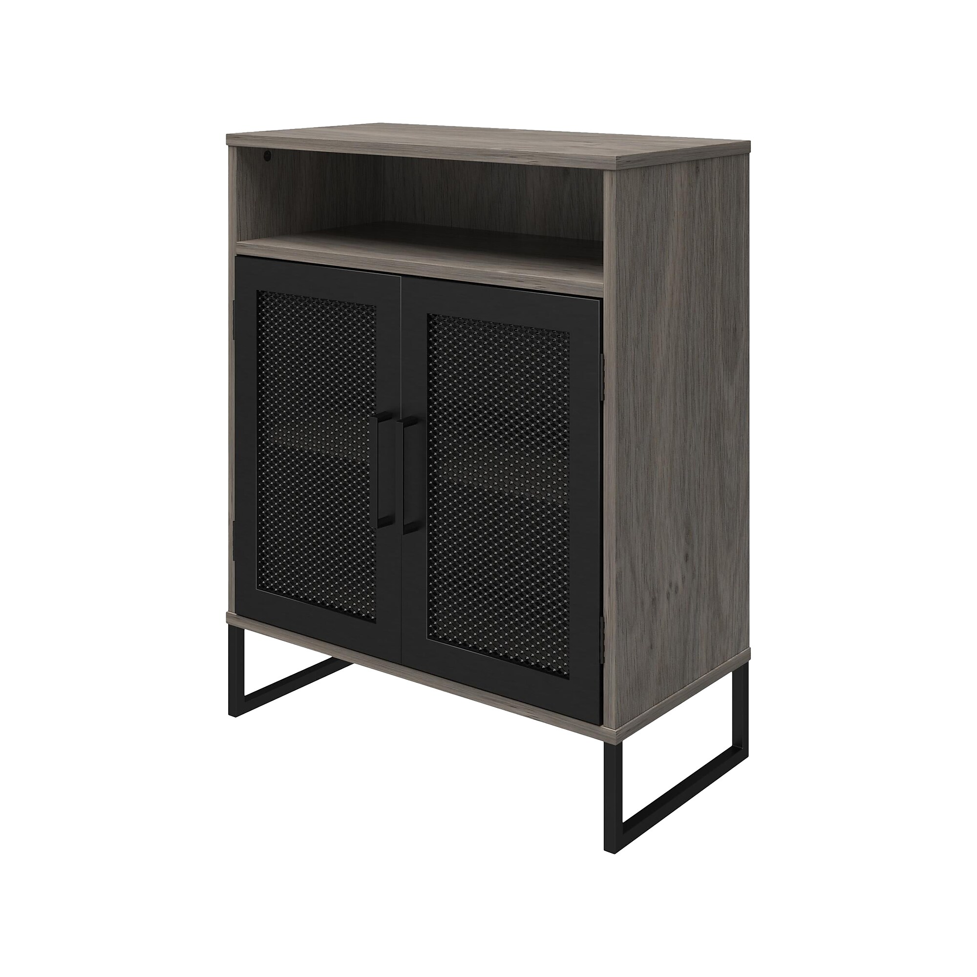 Ameriwood Purdue 30″ Storage Cabinet with 3 Shelves, Gray Oak (3558917COM) Sansujyuku sansujyuku.com