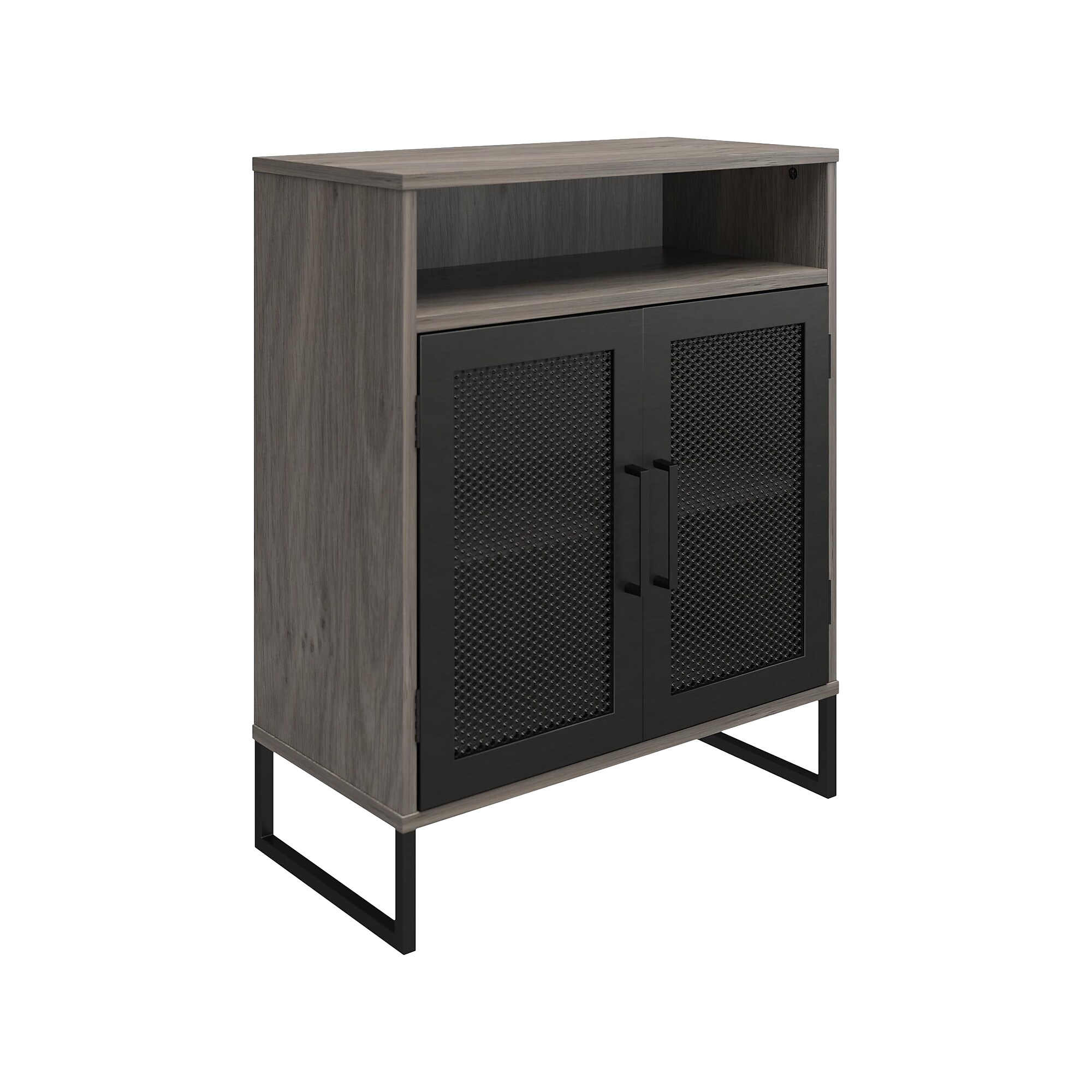 Ameriwood Purdue 30″ Storage Cabinet with 3 Shelves, Gray Oak (3558917COM) Sansujyuku sansujyuku.com