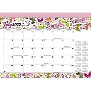 2022-2023 Plato Spring Awakening 10" x 14" Monthly Desk Pad Calendar (9781975450304)