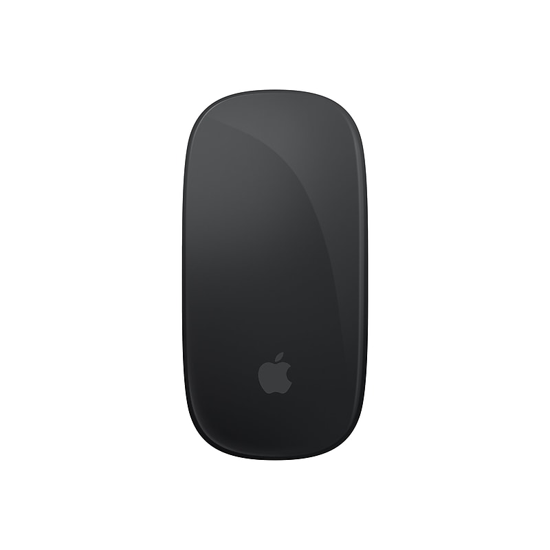 Apple Magic Wireless Ambidextrous Laser Mouse, Black/Silver (MMMQ3AM/A) image 1