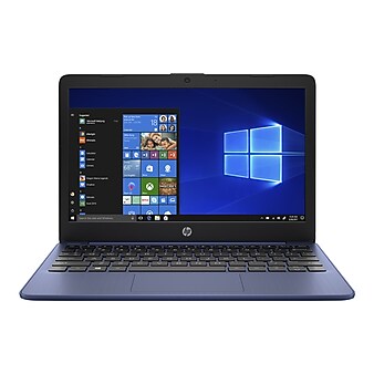 HP Stream 11-ak0030nr 11.6" Laptop, Intel Celeron, 4GB Memory, 64 GB eMMC, Windows 11 (47X72UA#ABA)