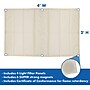 Educational Insights The Original Fluorescent Light Filters, 2' x 4', Whisper White, 4/Set (1231)~#|#~sp168617533_sc7