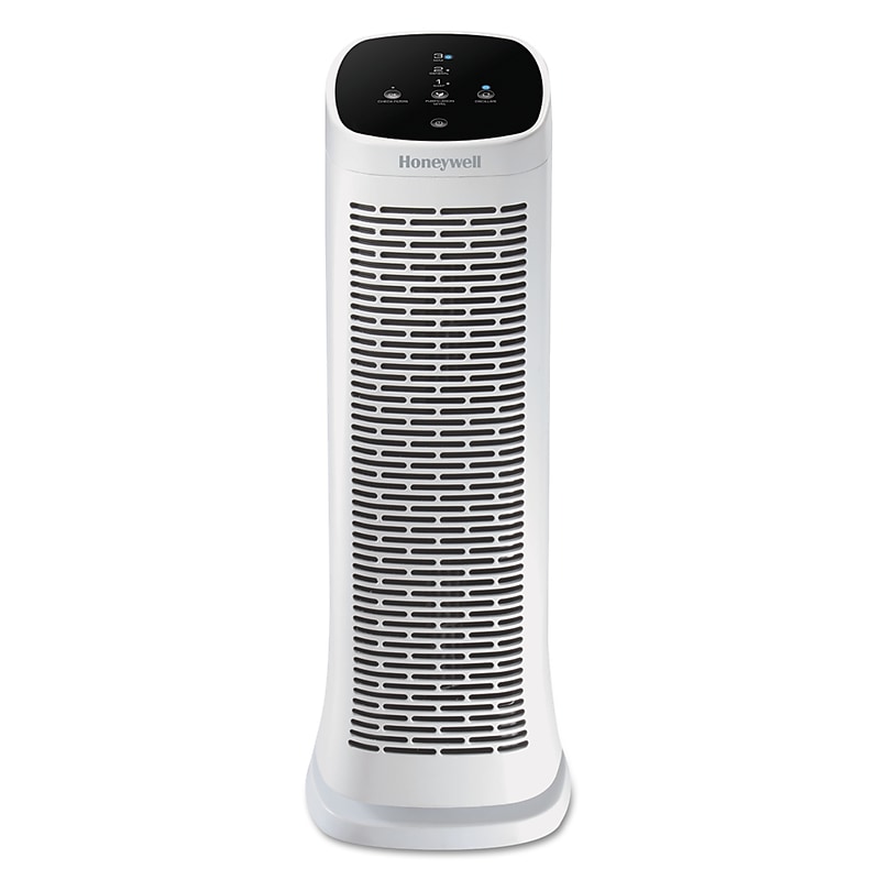 Honeywell AirGenius 3 Air Cleaner and Odor Reducer, 225 sq ft Room Capacity, White image 1