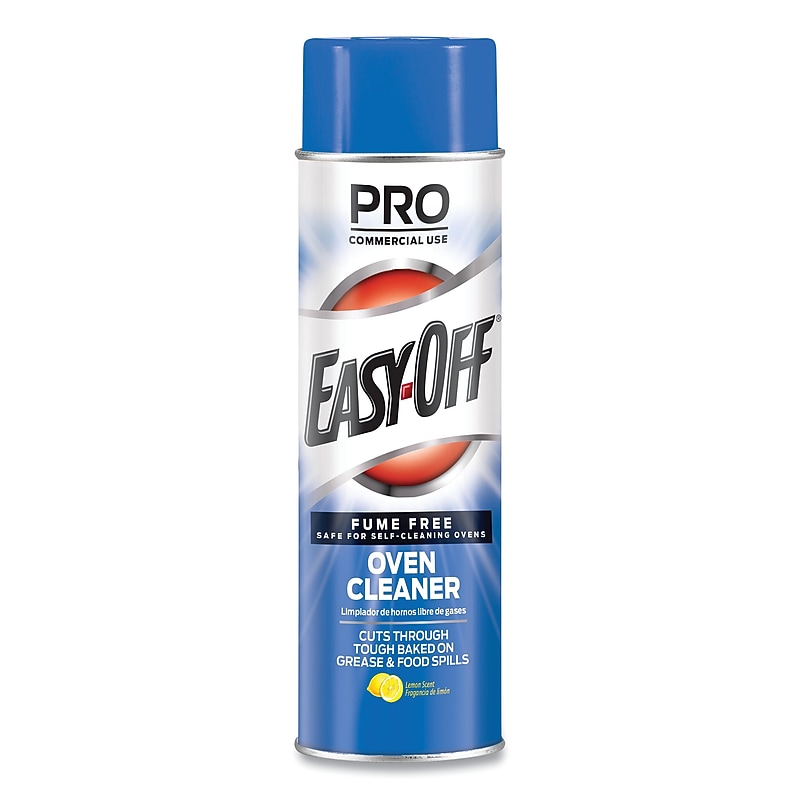 Easy-Off Professional Fume Free Max Oven Cleaner, Foam, Lemon Scent, 24 oz. (RAC85260) image 1