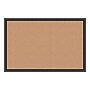 U Brands Self-Healing Cork Bulletin Board, 35" x 23", Black Finish (00301AANNN)~#|#~sp168697182_sc7
