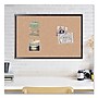U Brands Self-Healing Cork Bulletin Board, 35" x 23", Black Finish (00301AANNN)~#|#~sp168697183_sc7