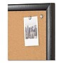 U Brands Self-Healing Cork Bulletin Board, 35" x 23", Black Finish (00301AANNN)~#|#~sp168697185_sc7