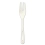 World Centric TPLA Compostable Cutlery, Fork, 6.3", White, 1,000/Carton~#|#~sp168697881_sc7