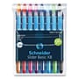 Schneider Slider Basic Ballpoint Pen, Extra Broad Point, Assorted Inks, 8/Pack (151298)~#|#~sp168697991_sc7